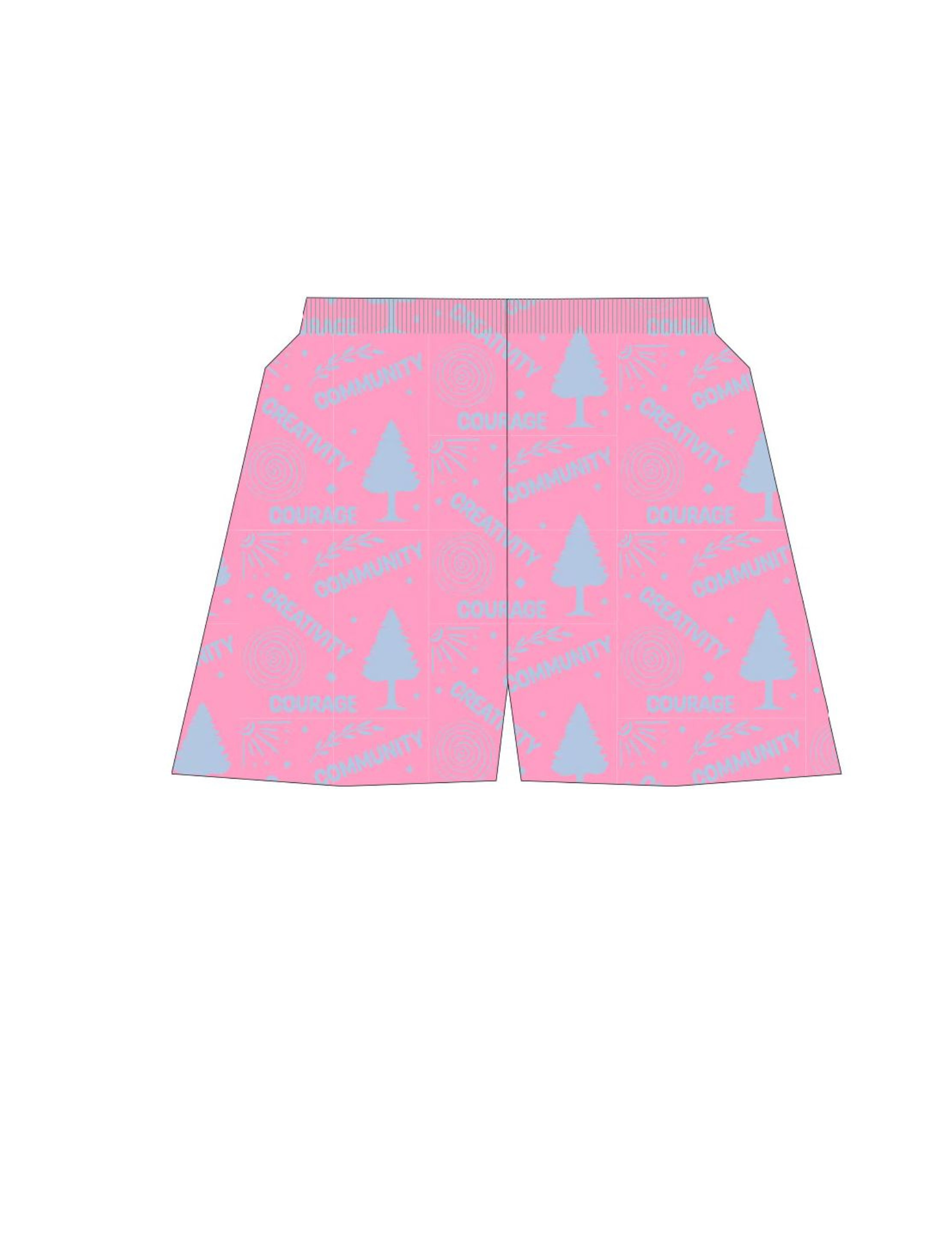 Pink Values Boxer Shorts 