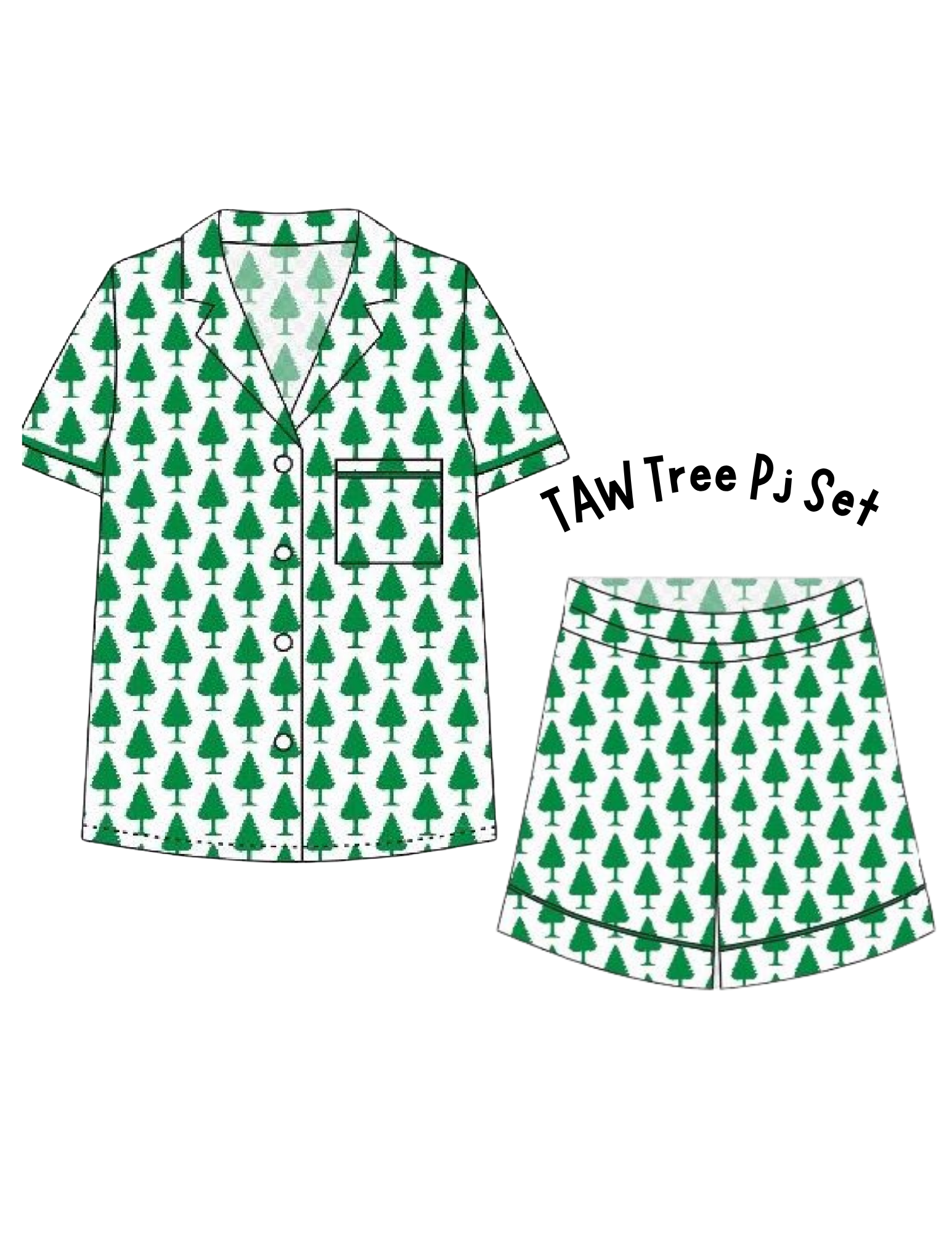 TAW Tree PJ Set 